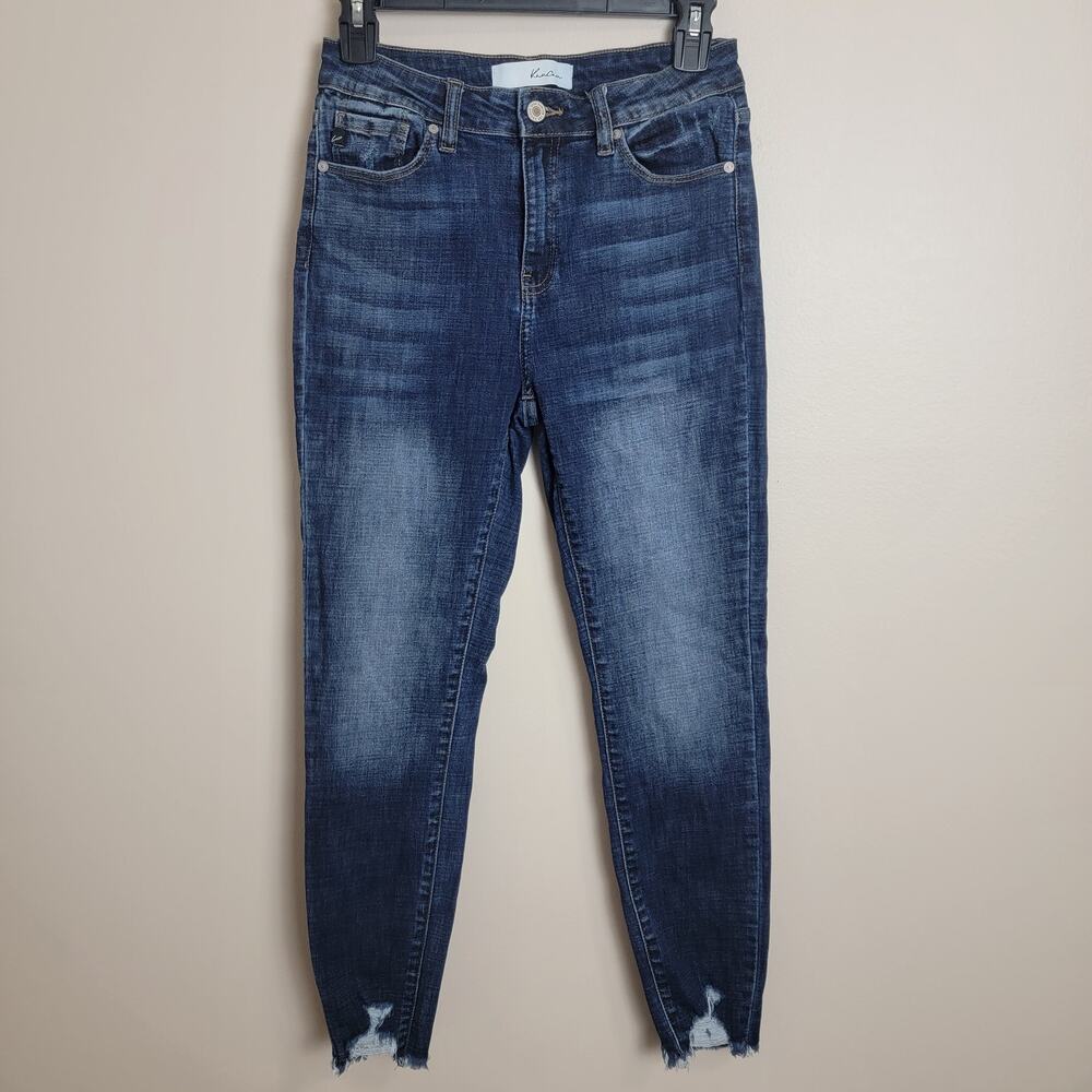 KanCan Distressed Ankle Skinny Jeans Size 7/27
